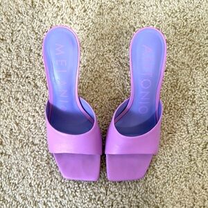 Cute purple heels size 8